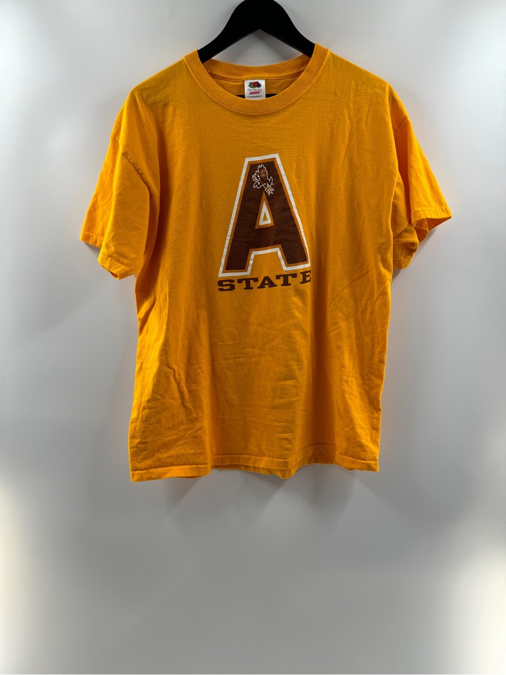 Arizona State University ASU Sun Devils Gold Graphic T-Shirt Men’s XL  DESCRIPTI